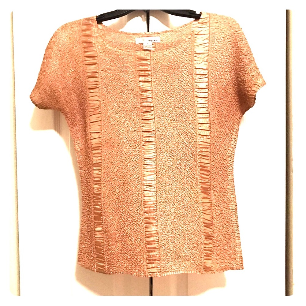 Glamorous and sophisticated , Rose Gold Shirt